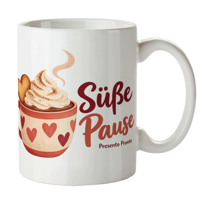 Süße Tasse für die kleine Auszeit mit Kakao und Herz-Keks|p:2016508|h:c477385c6a279db28f2777b5b64eb289