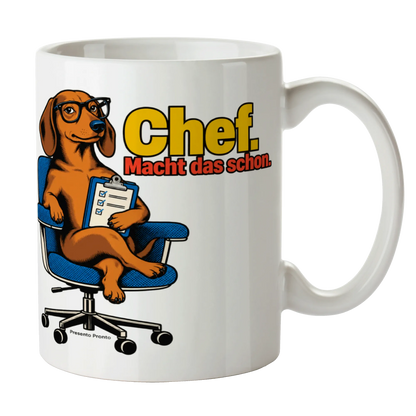 Lustige Tasse für Chef mit Dackel|p:2016509|h:7737a3dfdc609e1a9c82cc478867f8f5