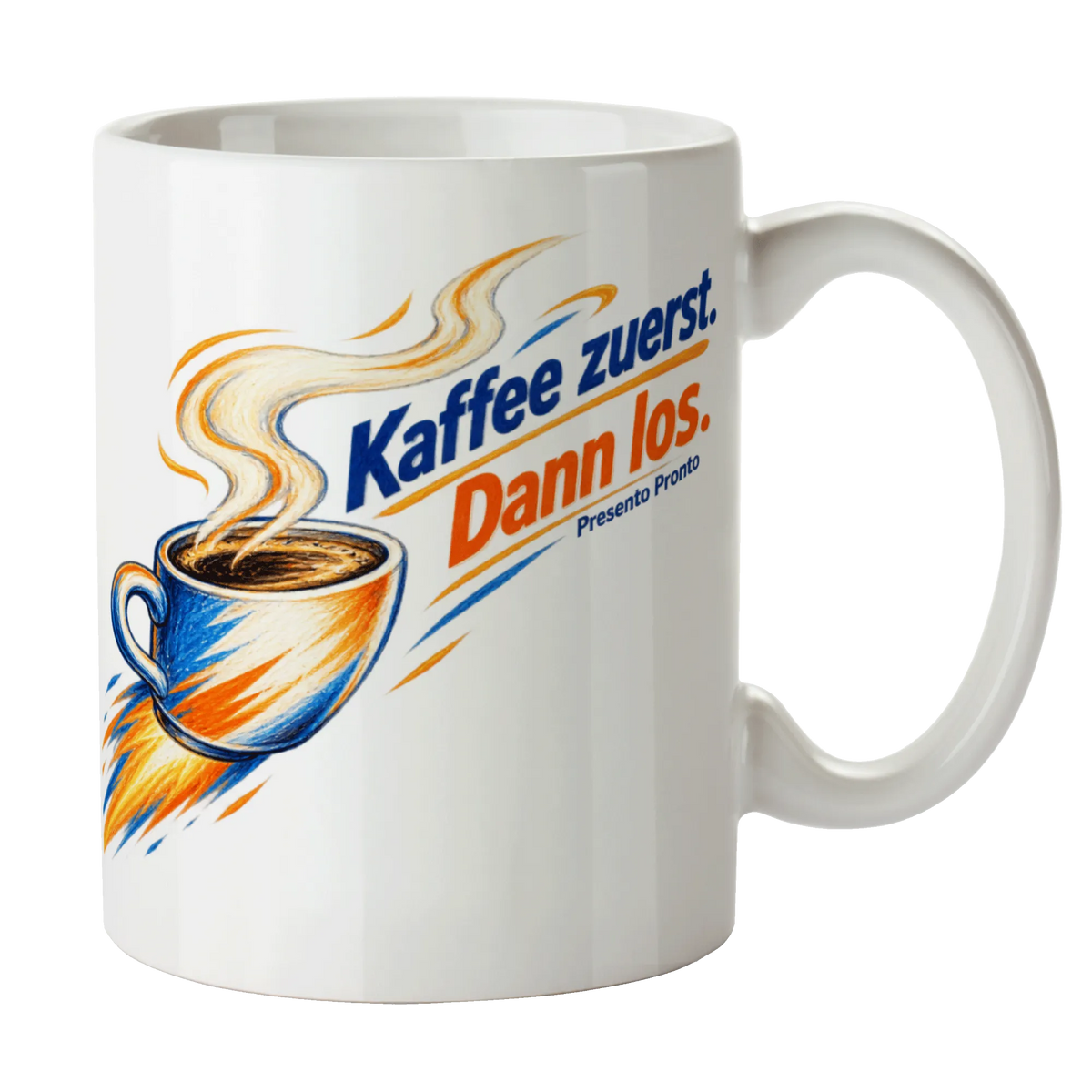 Coole Kaffeetasse für Kaffeefans mit Bewegungsspur|p:2016510|h:cbc089961cae64ec8e045d9b975debfd
