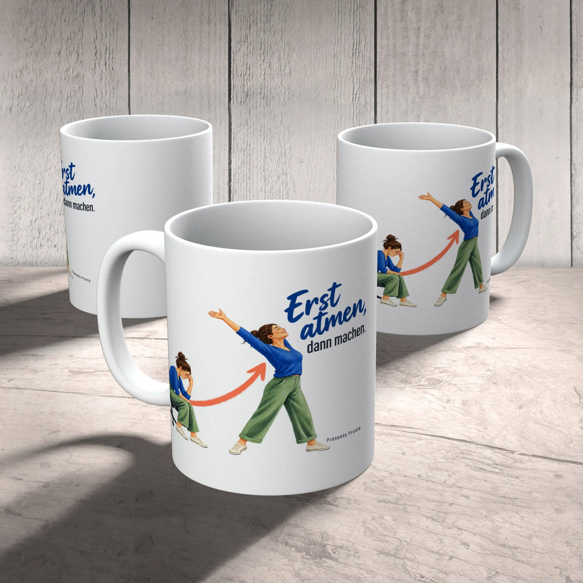 Entspannte Tasse für Yogafans mit Yogafigur|p:2016514|h:4b09f31bb5236bef977cb838483c3a74