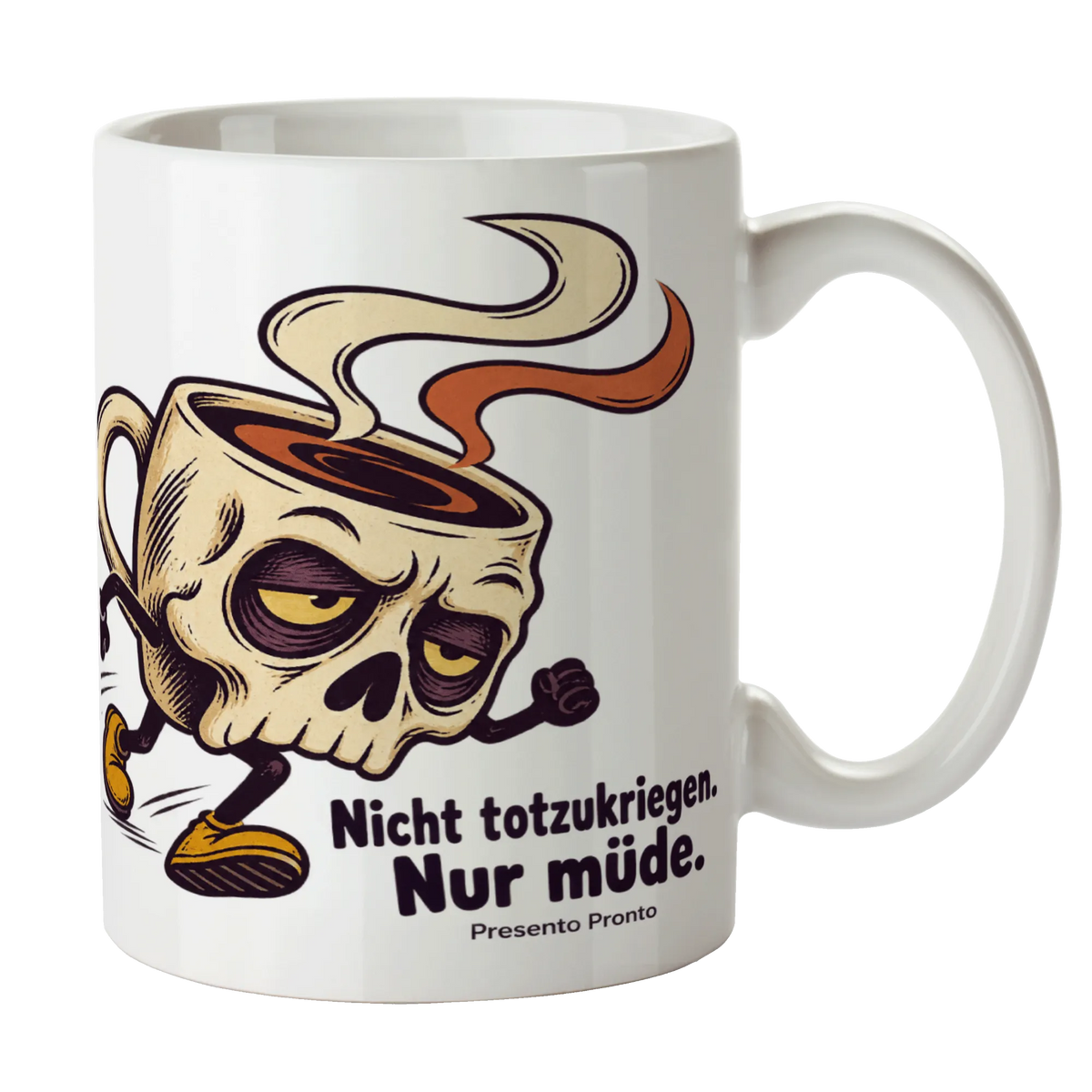 Lustige Tasse mit Totenkopf für müde Morgenmuffel|p:2016515|h:f1ecf21b2c727d930c07c51b7c40aec4