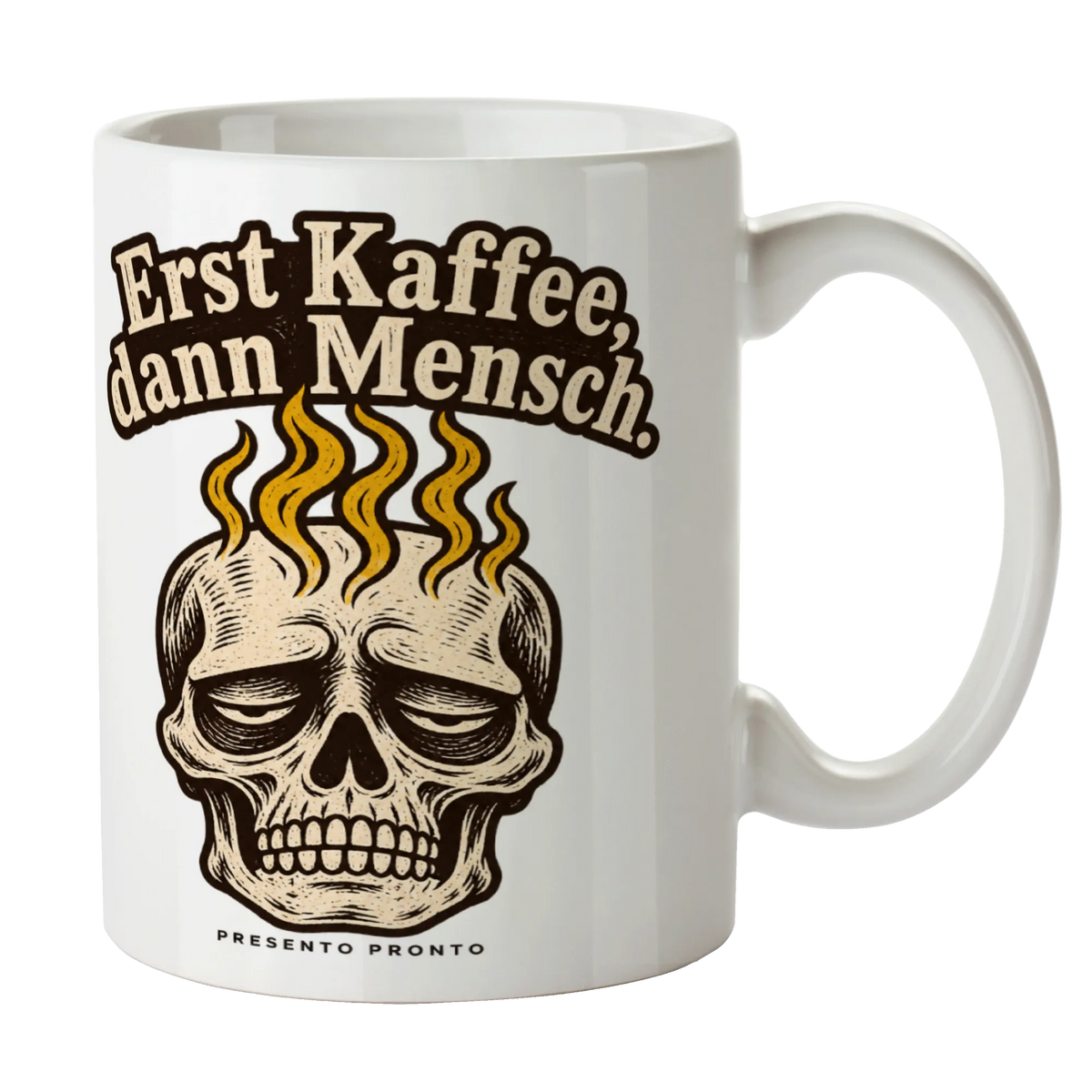 Lustige Tasse mit Totenkopf für müde Kaffeetrinker|p:2016520|h:269829acd3dab9cba594b7296d9906d8