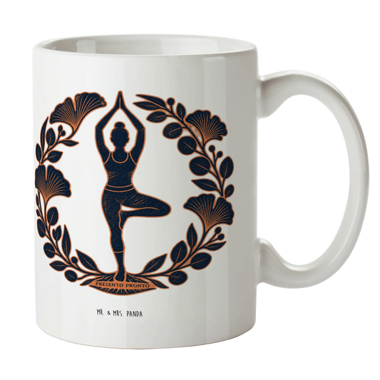 Achtsame Tasse für Yoga mit Yogi in Baumhaltung|p:2016521|h:eab531d16e1fd655b83159bcbb5b6cb8