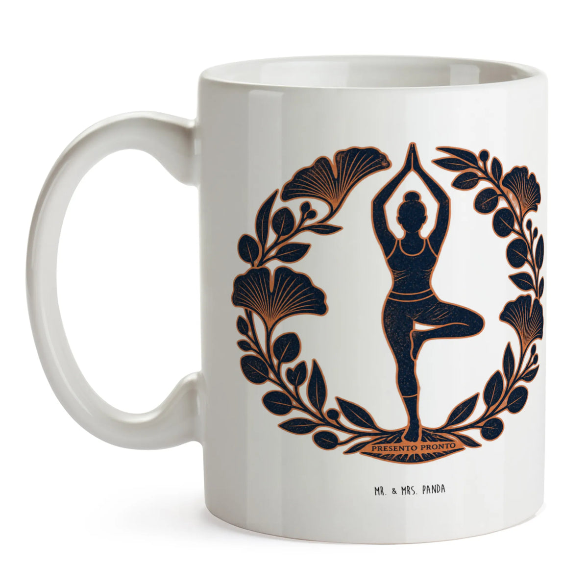 Achtsame Tasse für Yoga mit Yogi in Baumhaltung|p:2016521|h:4603f83e64fa38359f26c13ae8dc1ce7