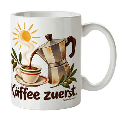 Lustige Italienische Kaffeetasse für Italienfans mit Espressokanne|p:2016522|h:a446cb553b7a8e5a15cf06060595463c