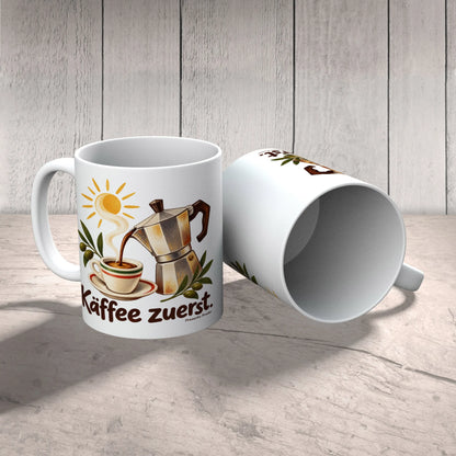 Lustige Italienische Kaffeetasse für Italienfans mit Espressokanne|p:2016522|h:bc3734c2aa79737c30521a7c020ffbee