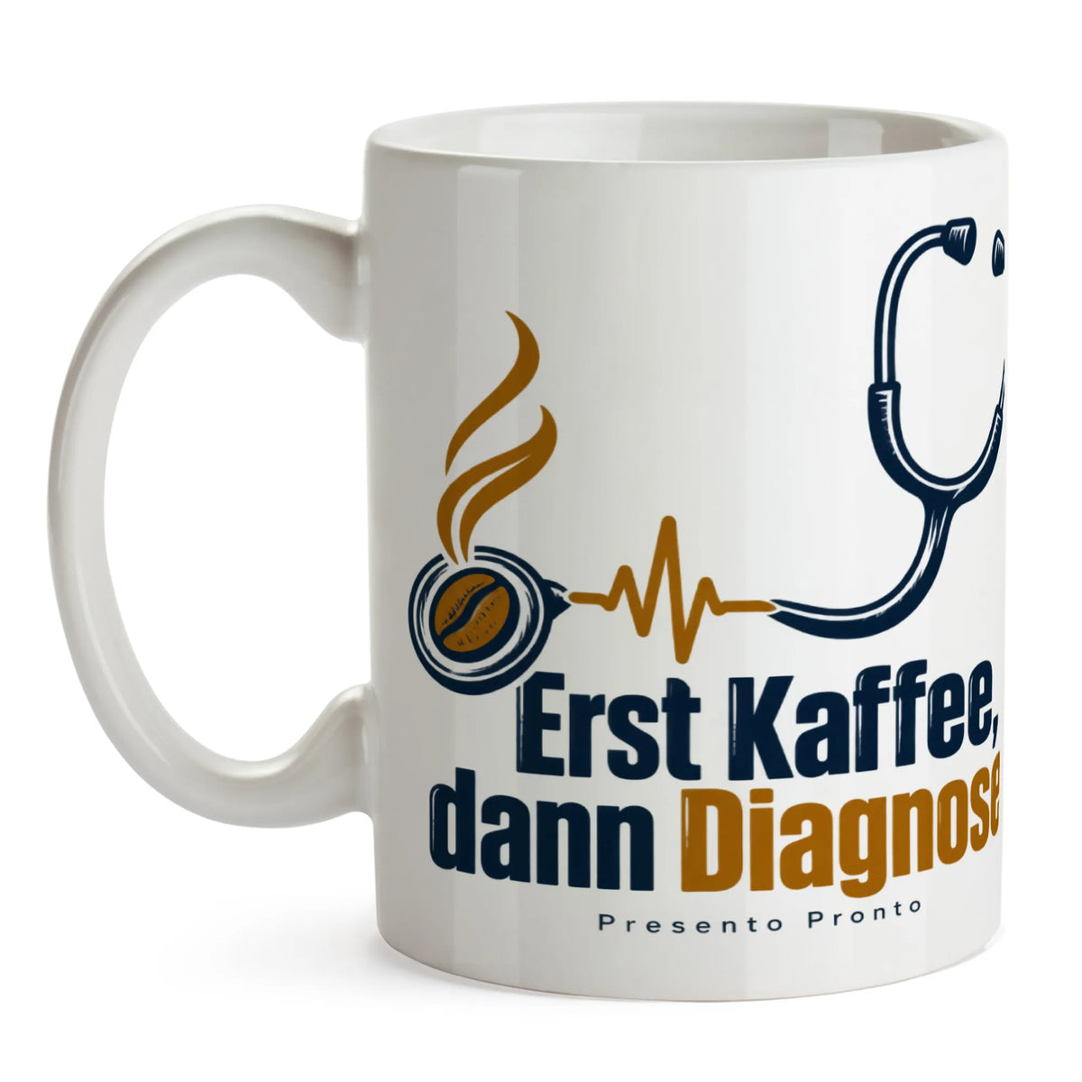 Lustige Tasse für Ärzte mit Stethoskop|p:2016523|h:74a59580686b747cd97919eba9d8b15b