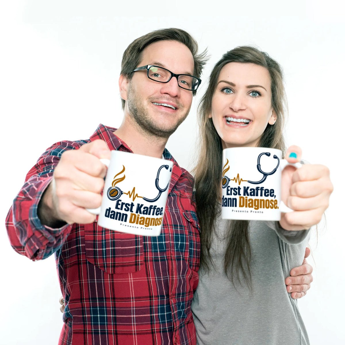 Lustige Tasse für Ärzte mit Stethoskop|p:2016523|h:b7ad7f6bf404eb65dfb98b2b98020094