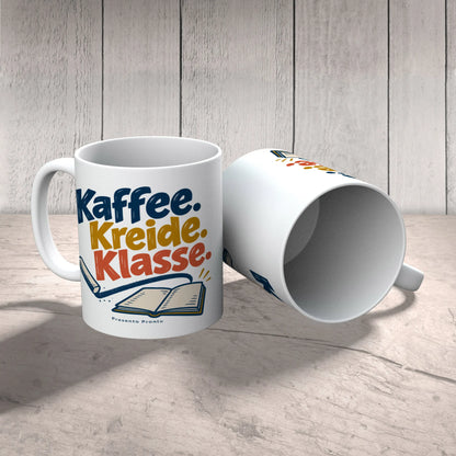 Lustige Tasse für Lehrer mit Kreide und Heft|p:2016526|h:91df47d845a60d6c0e9dbe5a7824a0e1
