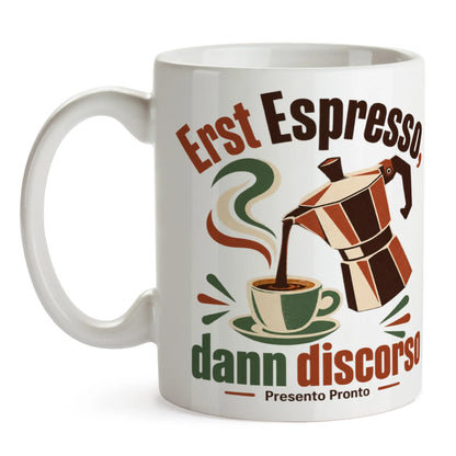 Lustige Italienische Kaffeetasse mit Mokakanne für Italienfans|p:2016529|h:0ffc7c755933b410a24de91a4df906e3