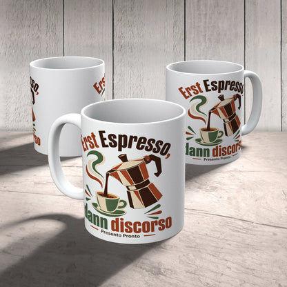 Lustige Italienische Kaffeetasse mit Mokakanne für Italienfans|p:2016529|h:dcedebf2e4696a1f70564cdc116d93a2