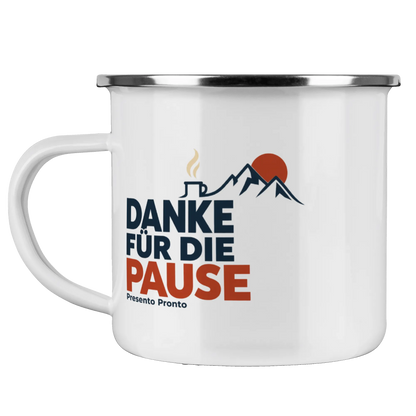 Erholsamer Kaffeebecher zum Danke sagen mit Bergkontur|p:2016539|h:0ce32520eb97a3606aa662f27fb31132