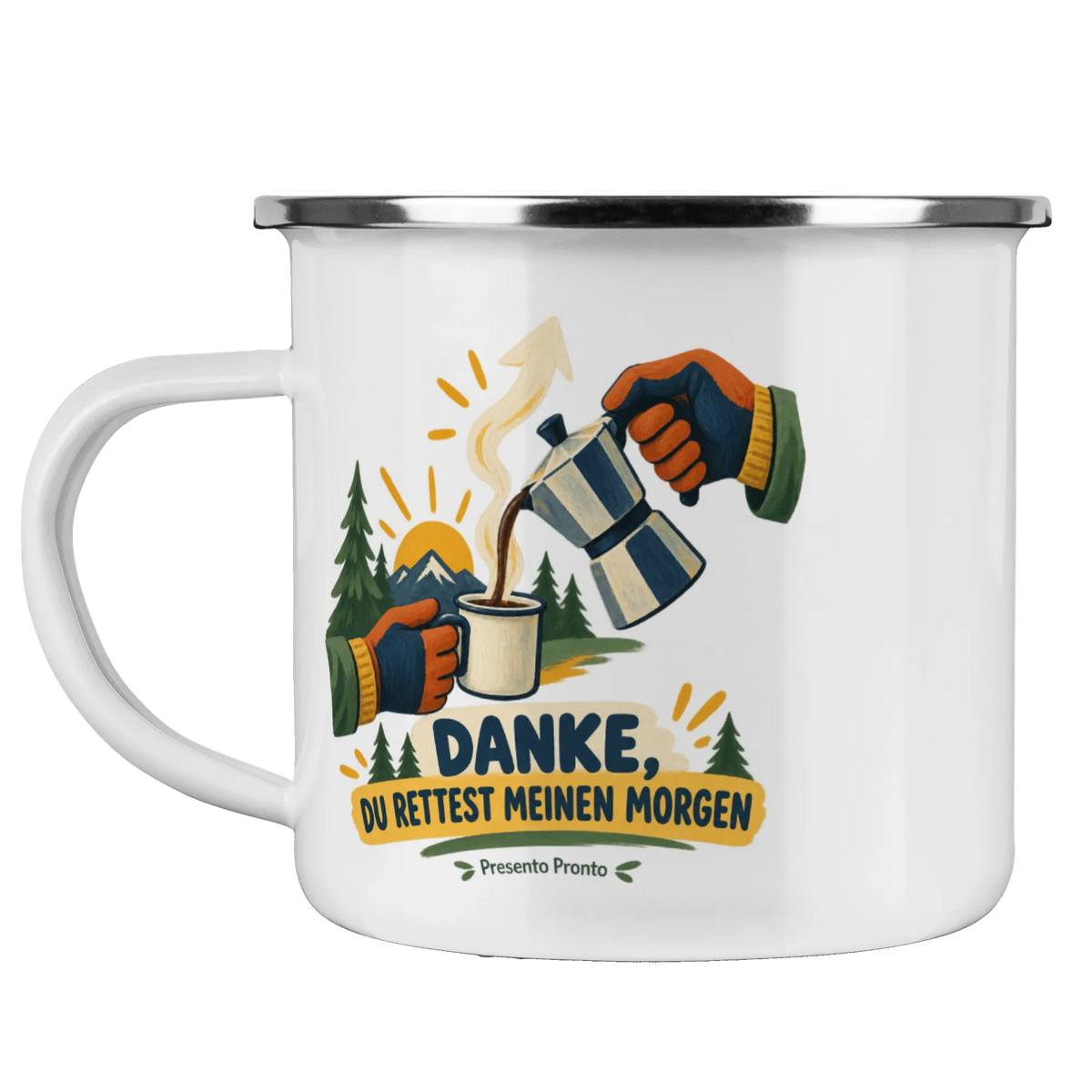 Herzlicher Kaffeebecher zum Danke sagen mit Kaffeekanne|p:2016540|h:e29b86025c183dda0219552dcc1afefe