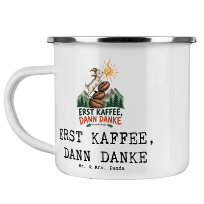 Lustiger Kaffeebecher zum Danke sagen mit verschlafener Ziege|p:2016547|h:d98547c3a48d267f331641f935a7bf32