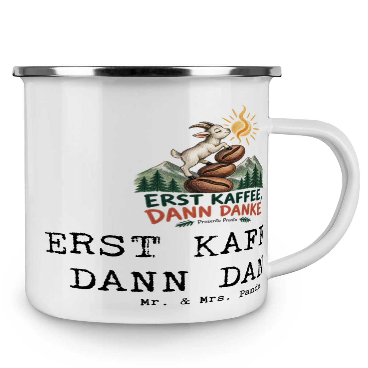 Lustiger Kaffeebecher zum Danke sagen mit verschlafener Ziege|p:2016547|h:6a279a9f7c7676a8f713569ebc693df2