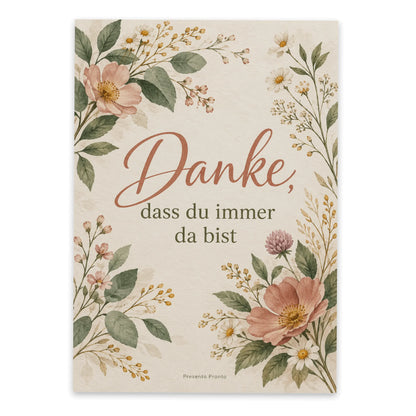 Herzliche Danke Postkarte mit Wildblumen|p:2016565|h:556ad0eb57c7b3d084b40581fe613bda