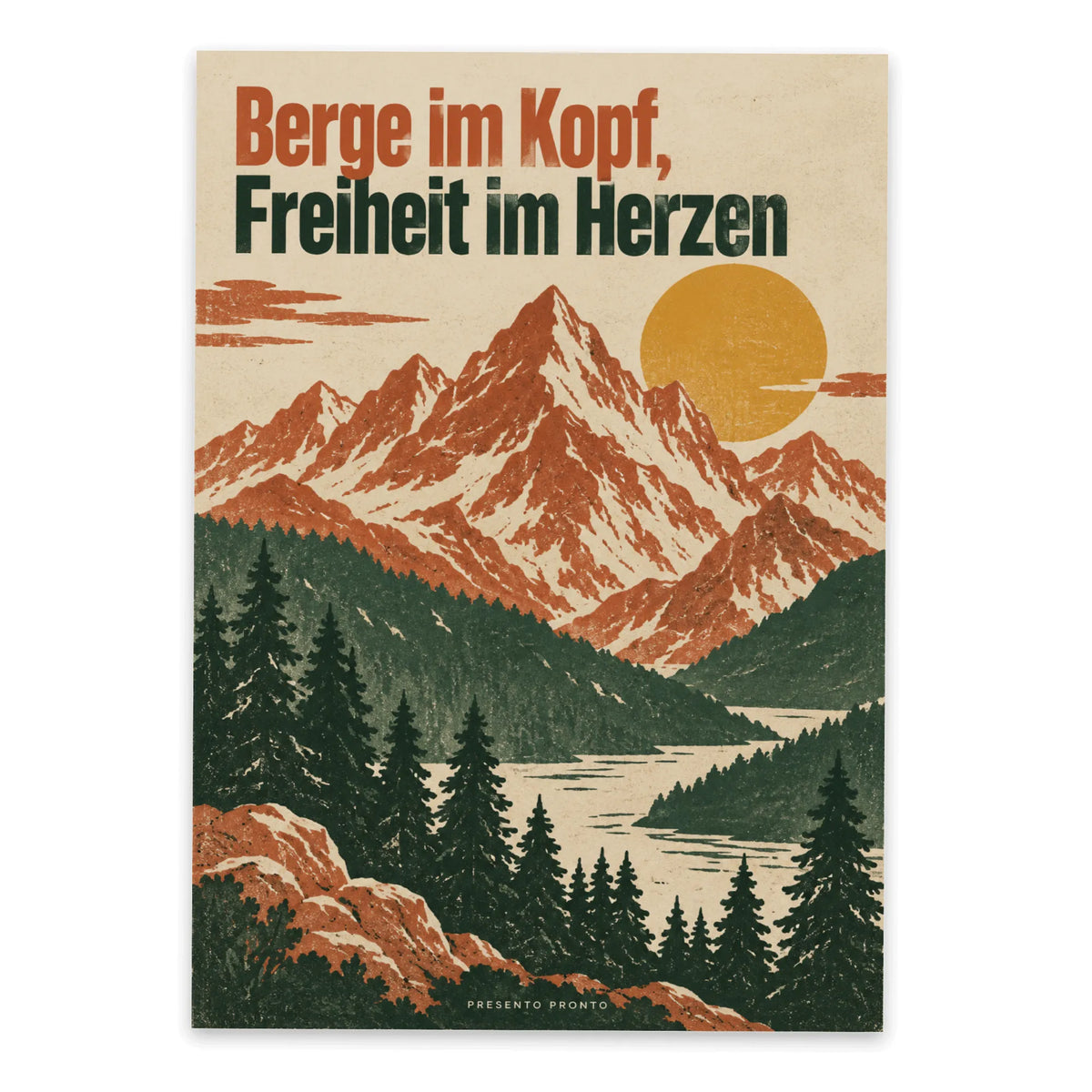 Inspirierende Postkarte für Bergliebhaber mit Sonne über Tannen|p:2016571|h:7bd74a9bb74cbd7fab5c55dd5d383a47