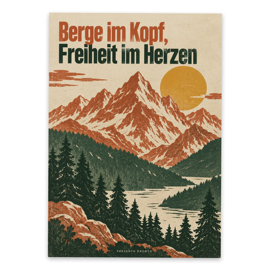 Inspirierende Postkarte für Bergliebhaber mit Sonne über Tannen|p:2016571|h:7bd74a9bb74cbd7fab5c55dd5d383a47