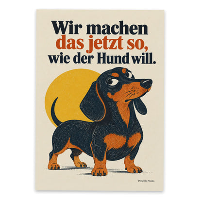 Lustige Postkarte mit Dackel für Hundefans|p:2016572|h:cc3bfd69a91c1b67717e276266eee054
