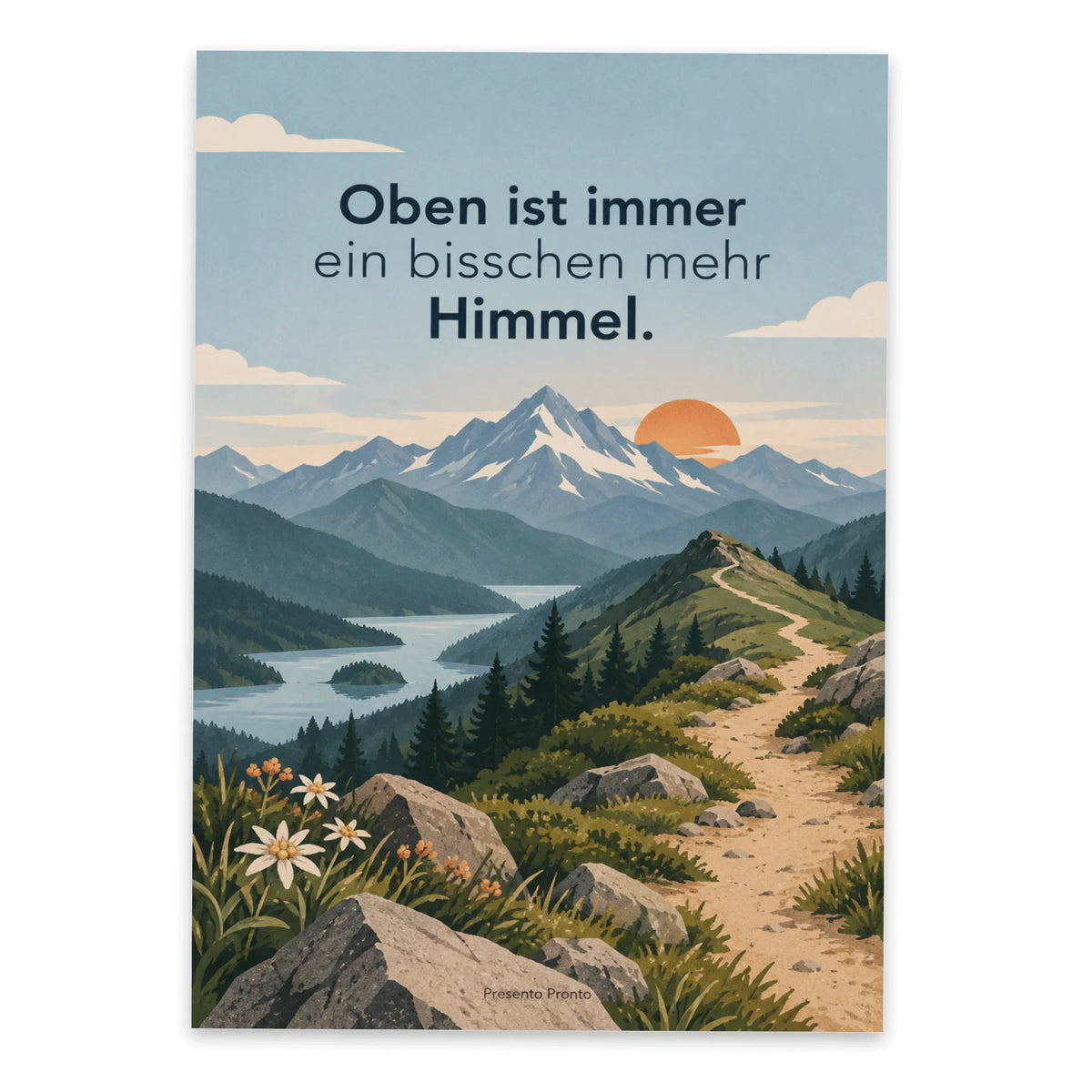 Inspirierende Postkarte mit Bergen für Bergfreunde|p:2016583|h:26a723e27e9d789effa9808631e2d92c