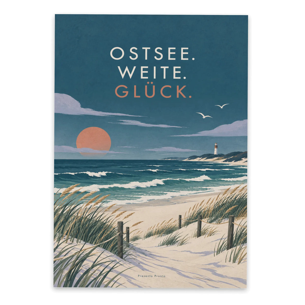 Entspannte Postkarte von der Ostsee mit Leuchtturm|p:2016594|h:5949f0dc8878f16d6ac13bf8025303bb