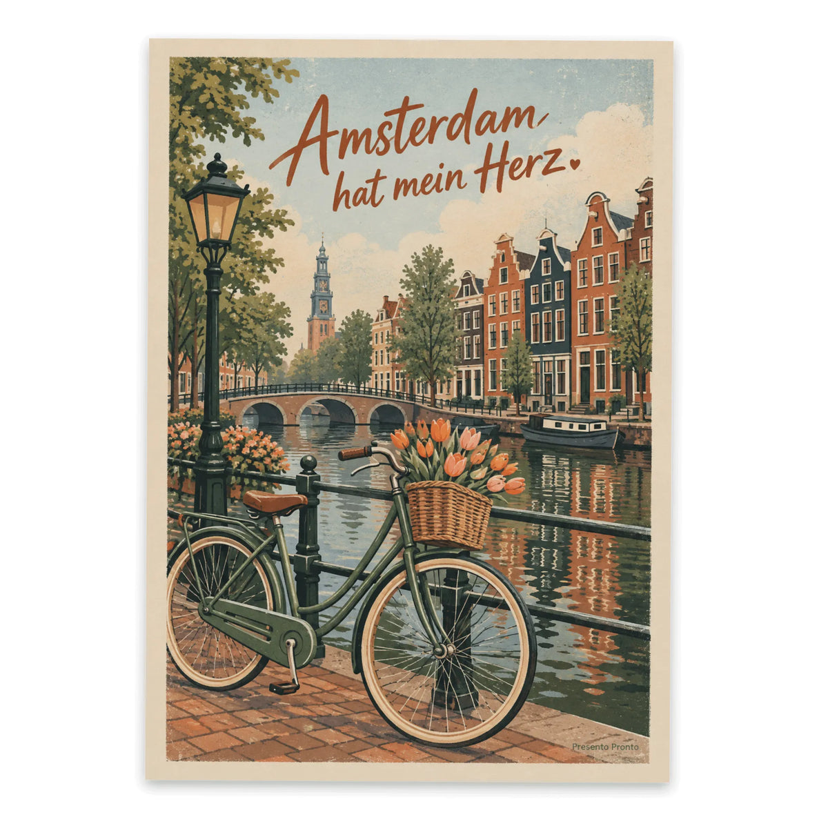Romantische Postkarte Amsterdam als Urlaubsgruß mit Fahrrad|p:2016596|h:513eaad0c941e85298e7d31f67e58beb