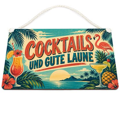 Lustiges Schild für Cocktails mit Flamingo|p:2016645|h:af03ee364c492943109cbc79155a0978