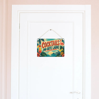 Lustiges Schild für Cocktails mit Flamingo|p:2016646|h:ba467687f835f86fb679e9dca866cc47