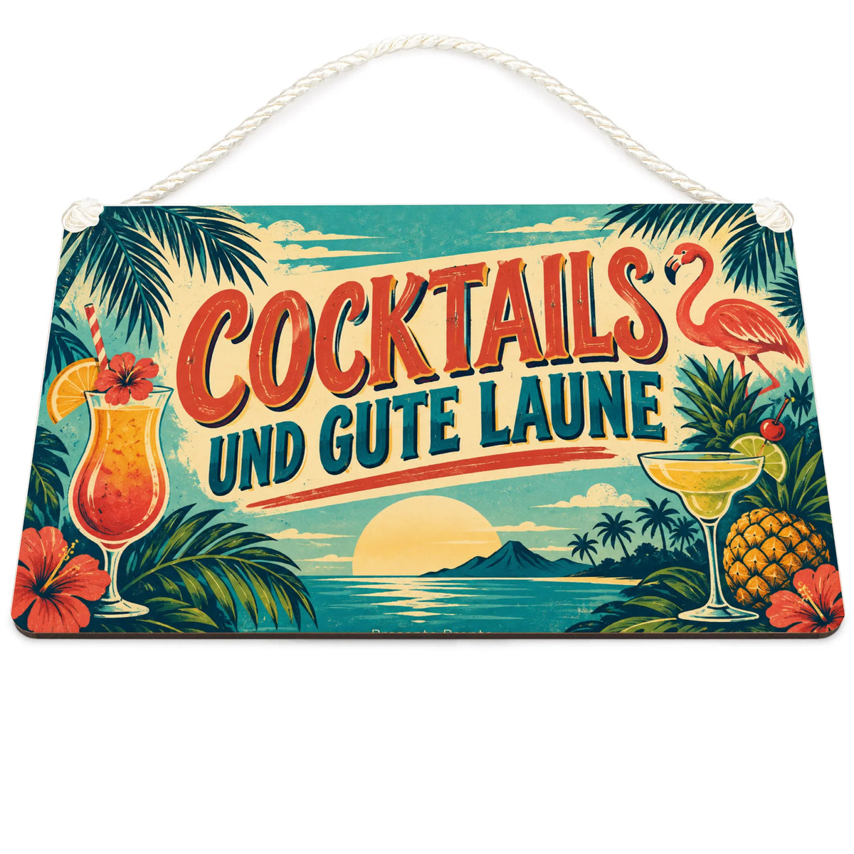 Lustiges Schild für Cocktails mit Flamingo|p:2016646|h:4a68baf7483a11d1ea3aac45142f0e82