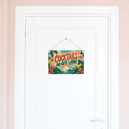Lustiges Schild für Cocktails mit Flamingo|p:2016647|h:b34b2fc48ac99da1419434cfa9321ba9