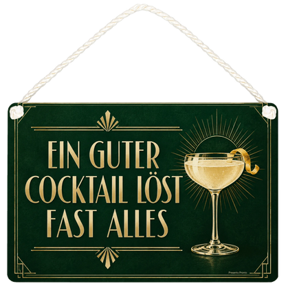 Lustiges Cocktail Schild für die Cocktailbar mit Coupe Glas|p:2016649|h:f1abf79be62dbdefb71eba381c9be1f3