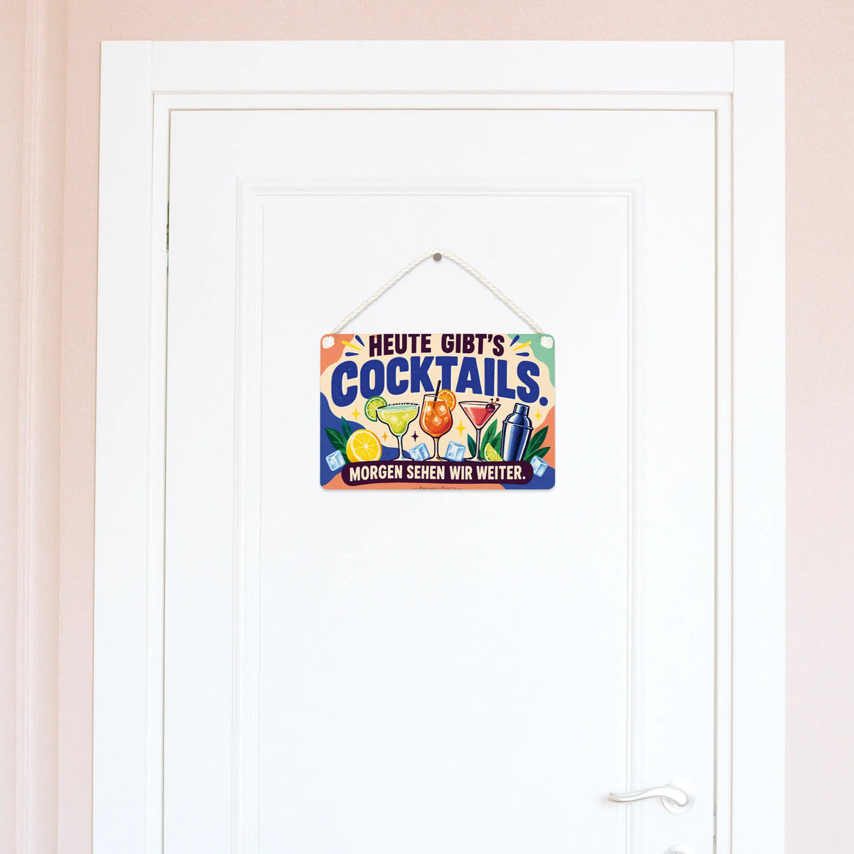 Lustiges Cocktail-Schild für die Hausbar mit Gläsern|p:2016653|h:adde1be5217b2ef10289e406247d0895