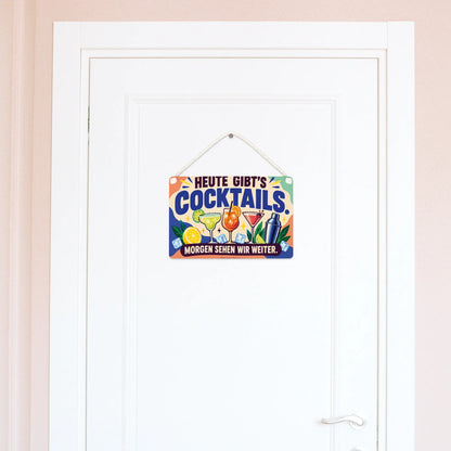 Lustiges Cocktail-Schild für die Hausbar mit Gläsern|p:2016653|h:adde1be5217b2ef10289e406247d0895