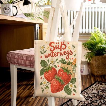 Süße Tasche mit Erdbeeren für Erdbeerfans|p:2016657|h:689ad0ad6c6063de9c5ced05165d9805