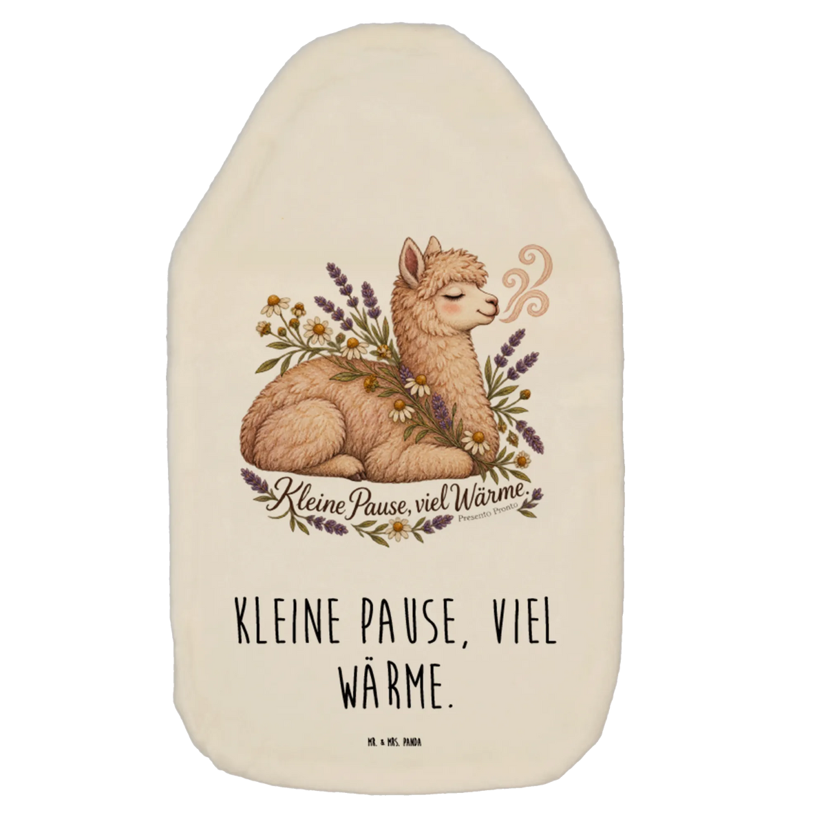 Kuschelige Wärmflasche mit ruhendem Alpaka für Auszeit|p:2016662|h:27274436479e0d6f98298a5b45869a27