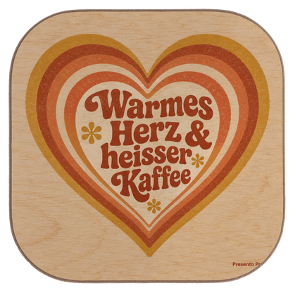 Gemütlicher Holzuntersetzer mit Herz für Kaffeeliebhaber|p:2016667|h:498f15e4953c04cf54678b7aa44d487f