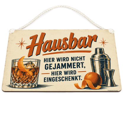 Lustiges Cocktailschild für die Hausbar mit Whiskyglas|p:2016669|h:9d3c598a2b6c44e7babdf6bbbdf9adf5