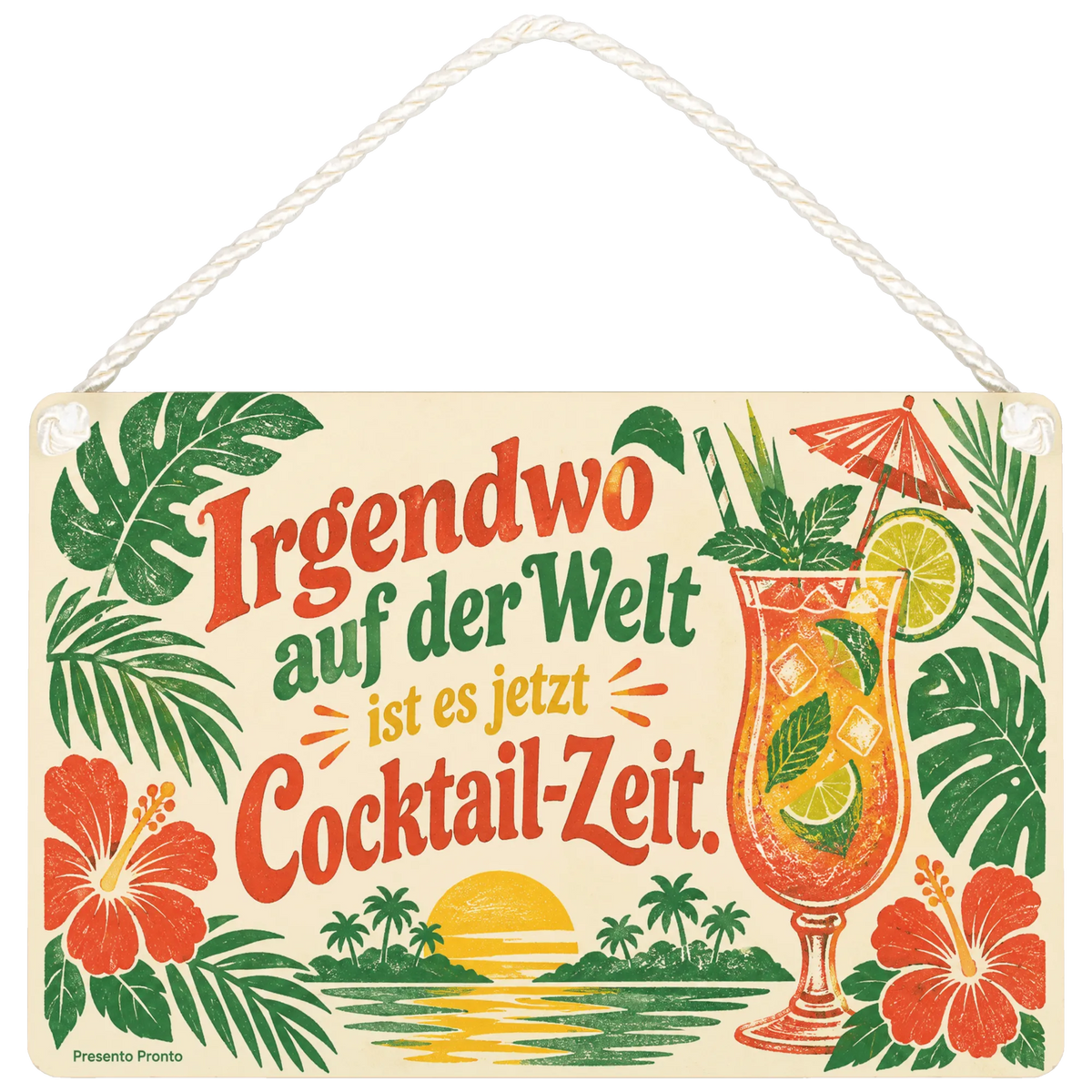 Lustiges Cocktail-Schild für die Hausbar mit Glas|p:2016671|h:605851d4216f6d3f6e3999b67670813d