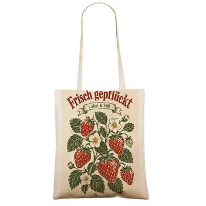 Süße Erdbeer-Tasche mit reifen Früchten für den Markt|p:2016674|h:71d64deb9786da4a24e8e98a17cc1879