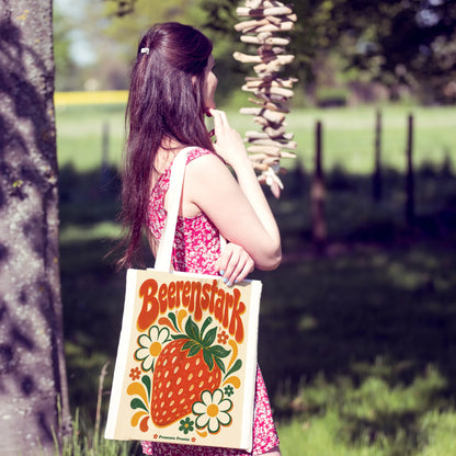 Lustige Tasche mit Erdbeere für Erdbeerfans|p:2016675|h:1edecc3883d73403d6ca5f72cfa9514b