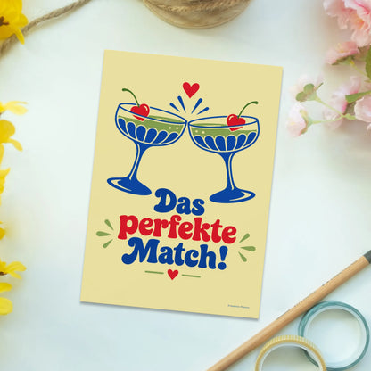 Lustige Grußkarte zur Hochzeit mit Cocktailgläsern|p:2016680|h:b6991aa973a17cae8ddce57908a854b4