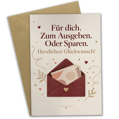 Elegante Geburtstagskarte für Geldgeschenk mit Konfetti|p:2016703|h:36a240a778e742132aba3d530710c269