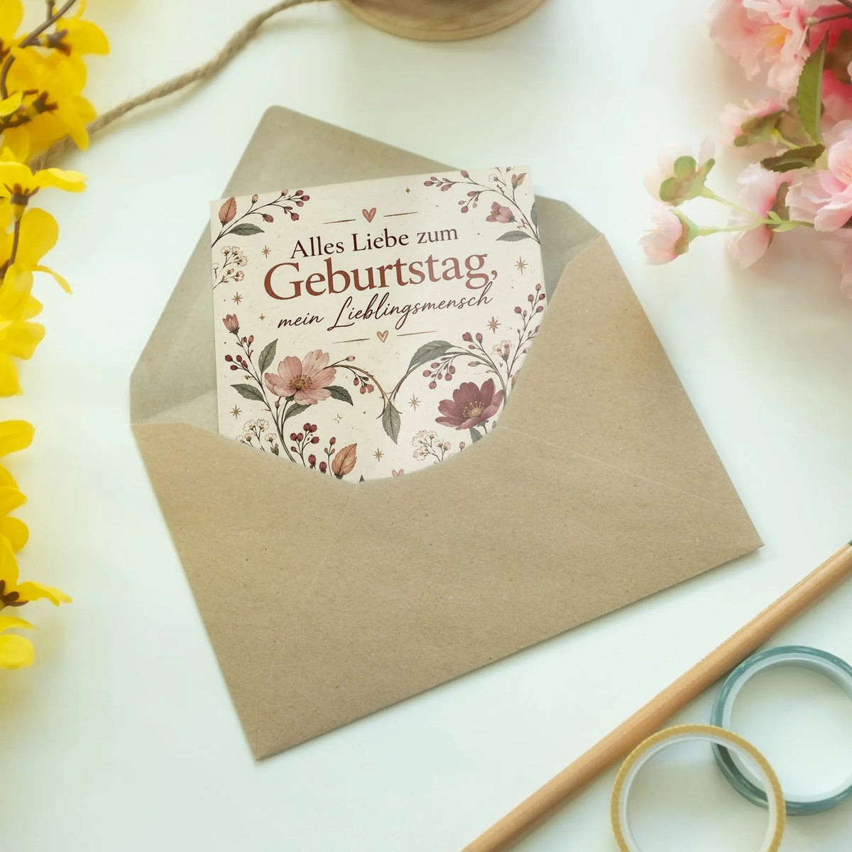 Liebevolle Geburtstagskarte voller Liebe mit Herz aus Blumen|p:2016711|h:0556f43bc552d96fdb1e6a8d07d51639