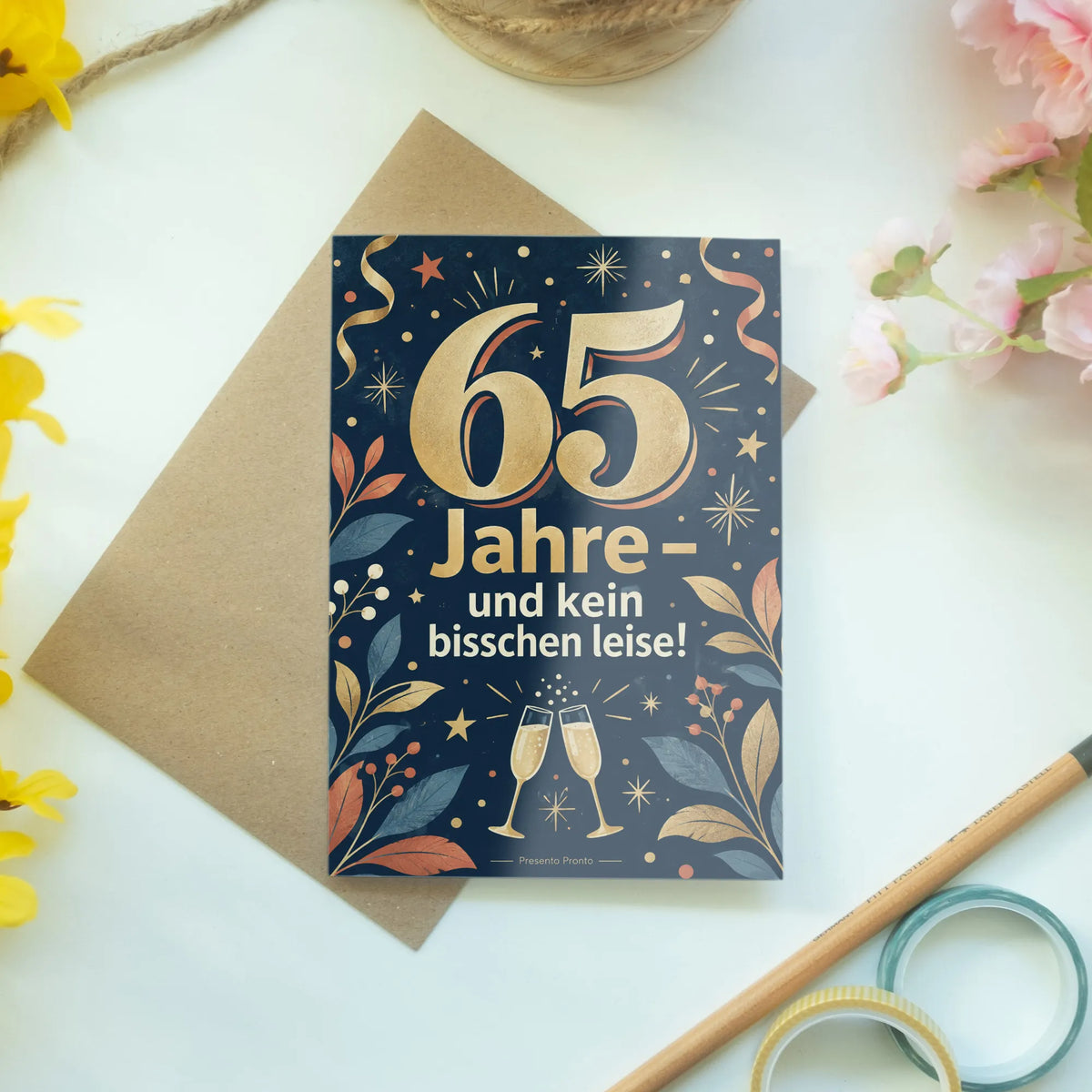 Lustige Geburtstagskarte zum 65. Geburtstag mit Zahl 65|p:2016721|h:1b7dfefa31a5f45867b8a827d2eebaca