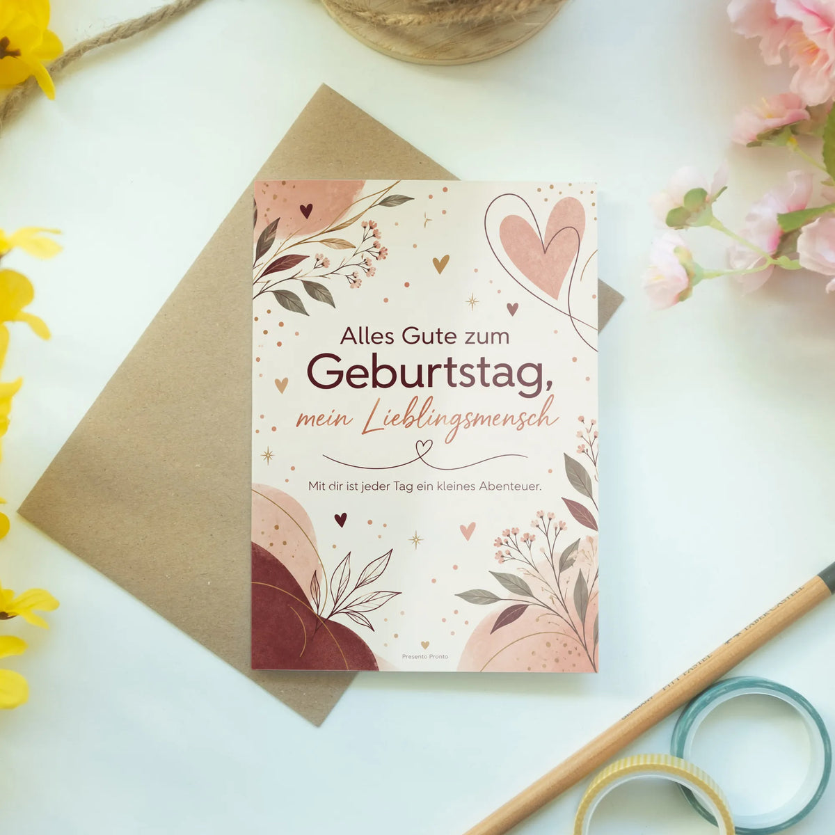Romantische Geburtstagskarte für den Partner mit Herzen|p:2016729|h:4847ca7fbc4aa7ee78cb16e467a3a196