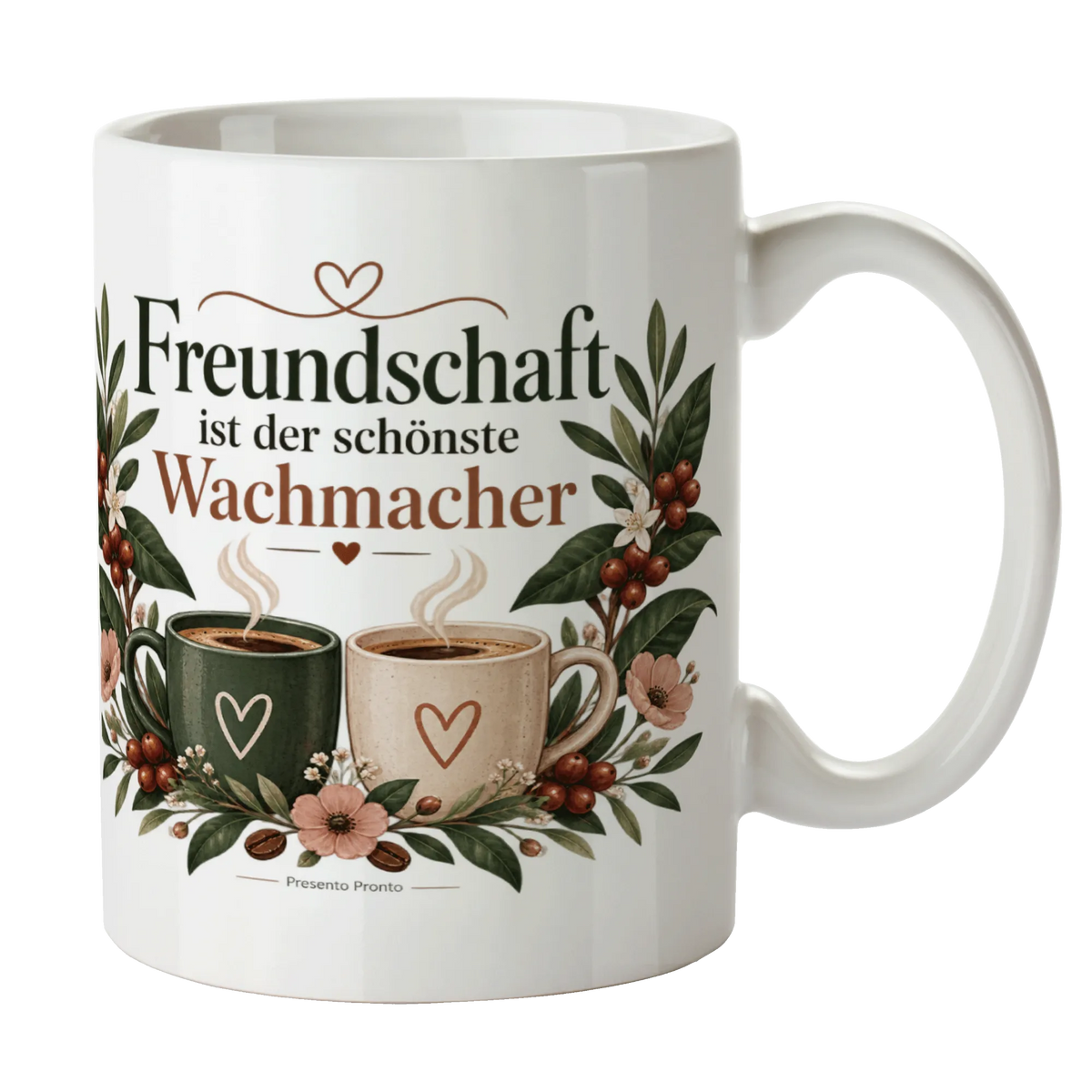 Elegante Tasse für die beste Freundin mit zwei Kaffeetassen|p:2016760|h:b5c96975a7bdb739226be397073853c0