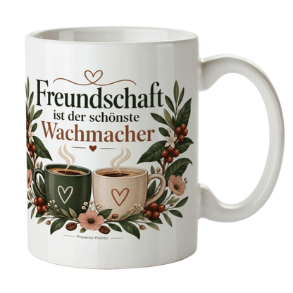 Elegante Tasse für die beste Freundin mit zwei Kaffeetassen|p:2016760|h:b5c96975a7bdb739226be397073853c0