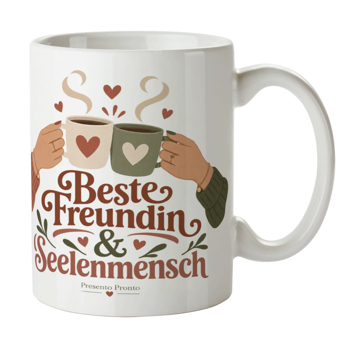 Liebevolle Tasse für die beste Freundin mit anstoßenden Tassen|p:2016763|h:0db9641cd27d0023da1d26e609de7cd7