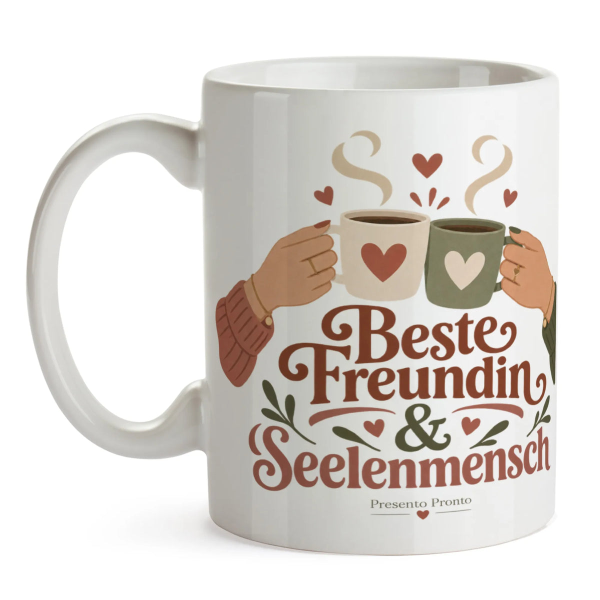 Liebevolle Tasse für die beste Freundin mit anstoßenden Tassen|p:2016763|h:39b72cd2ef9cdf8a4d1910b350a73d3e