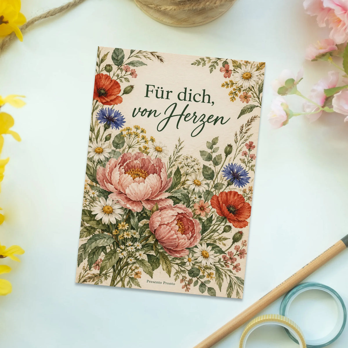 Herzliche Grußkarte mit Blumen für liebe Menschen|p:2016771|h:79960f3d05eabe2257b822fa4173db99